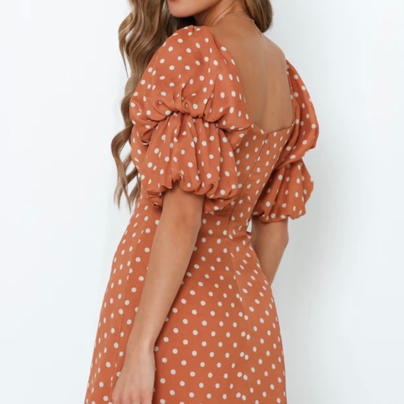 TOBY HEART GINGER Rock It Ruby Dress Rust - Picture 4 of 5